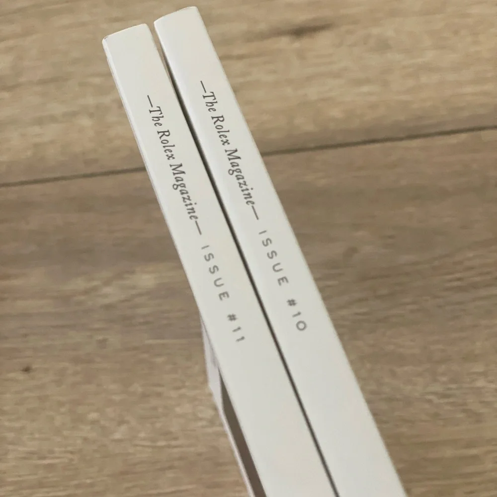 ROLEX CATALOGS 2 BOOKS